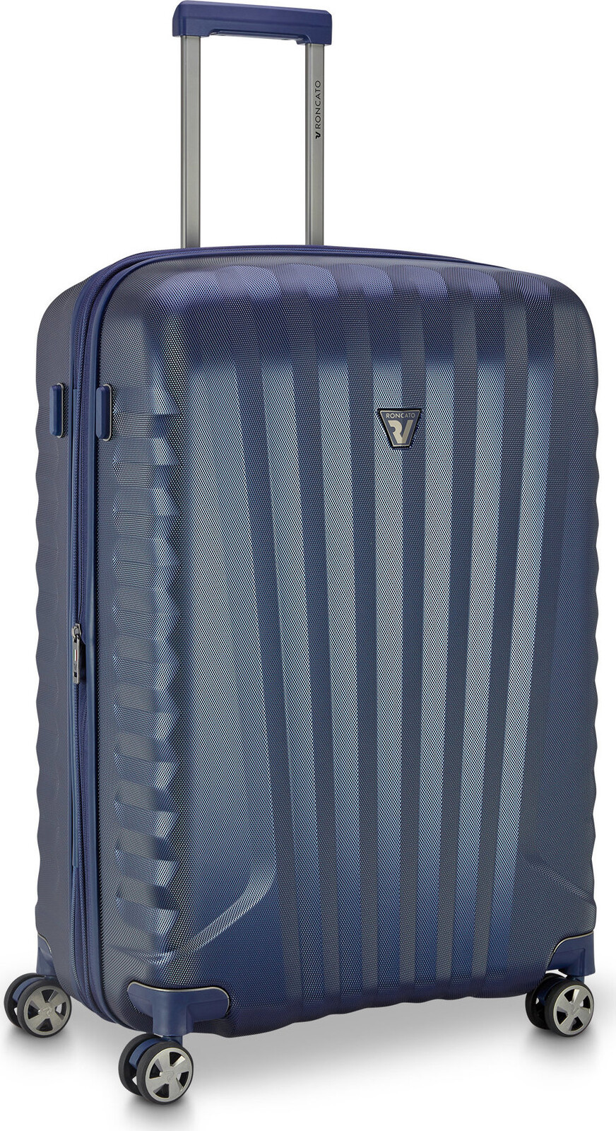 Roncato cestovní kufr Uno Premium 3.0 M 75 × 47 × 27/32 cm modrý