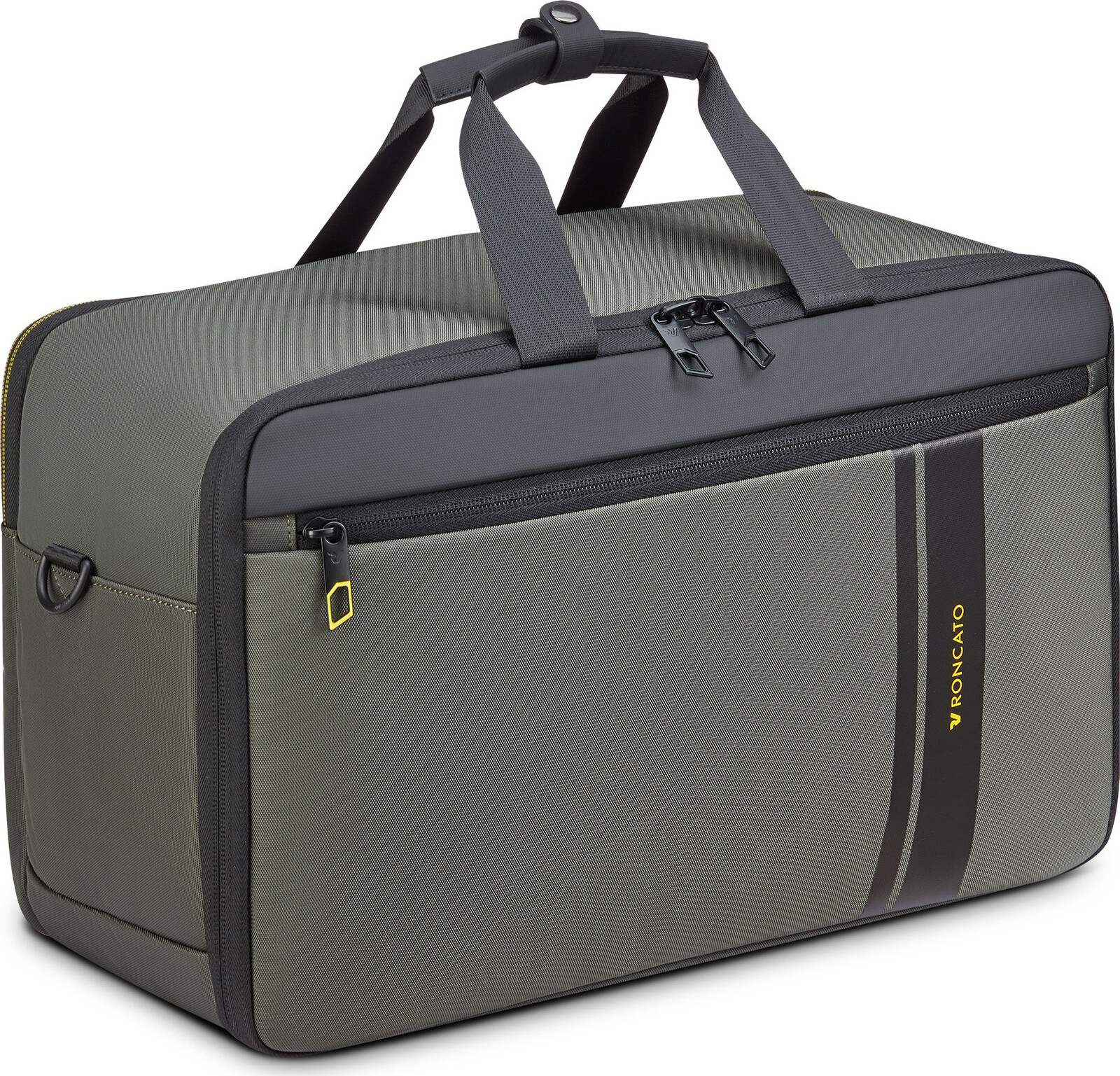 Roncato Metropolitan Batoh 3 v 1 do letadla 40 × 25 × 20 cm, zelený