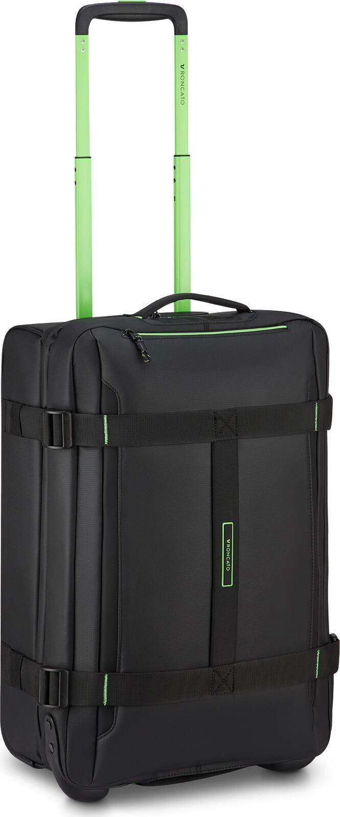 Roncato Norway S na kolečkách, černá, 55 × 35 × 20 cm