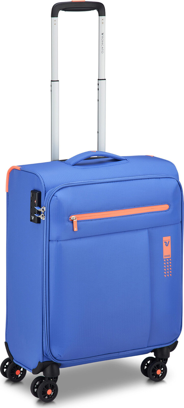 Roncato cestovní kufr LITE SOFT S ultrafialový 55 × 40 × 20 cm