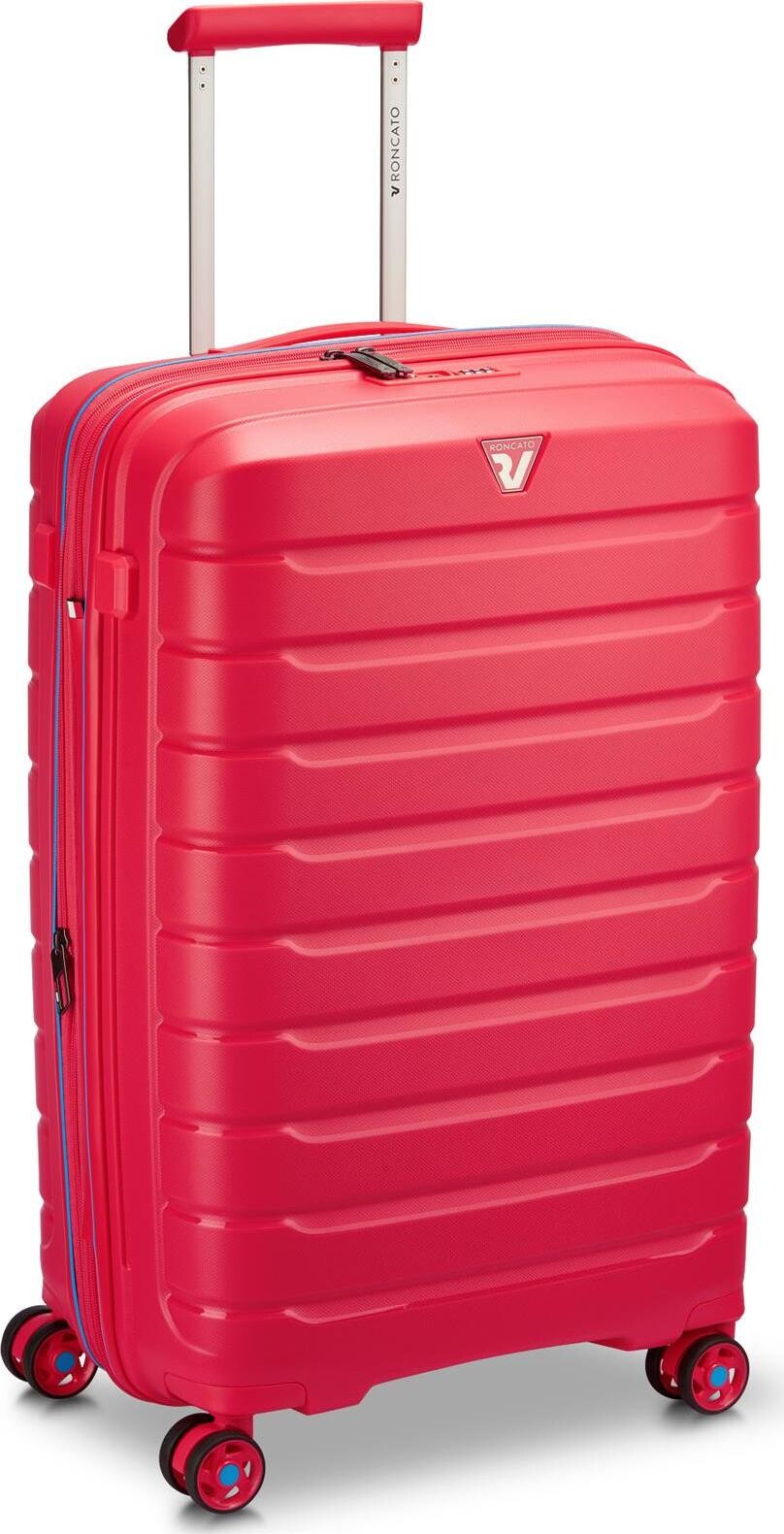 Roncato B-FLYING M spot, červený, 68 × 44 × 26/31 cm