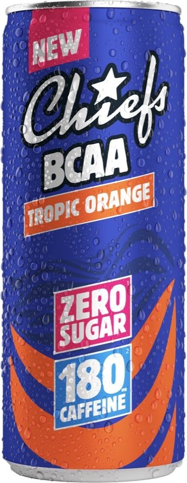 Chiefs BCAA výkonnostní nápoj 330 ml tropický pomeranč