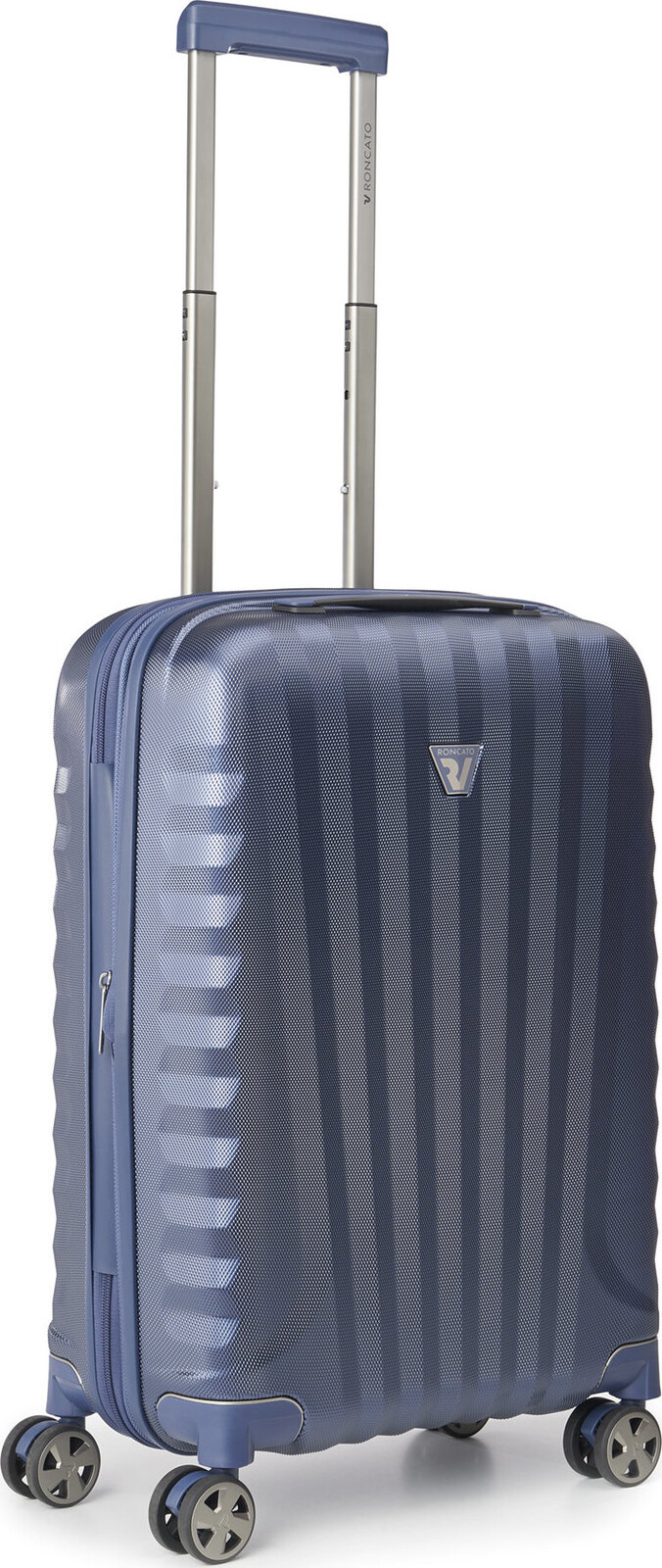 Roncato cestovní kufr Uno Premium 3.0 S 60 × 40 × 20/25 cm modrý