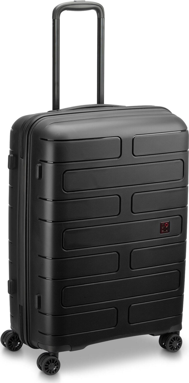 Modo by Roncato cestovný kufor SUPERNOVA 2.0 M, čierny, 66 × 45 × 26 cm