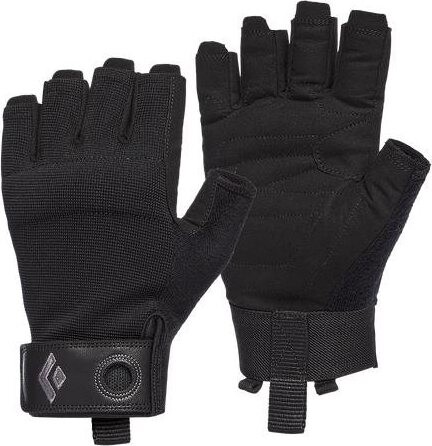 Black Diamond Crag Half-Finger Gloves Black S