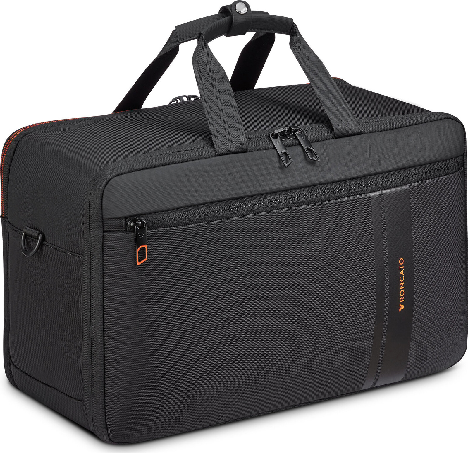Roncato Metropolitan Batoh 3 v 1 do letadla 40 × 25 × 20 cm, černý