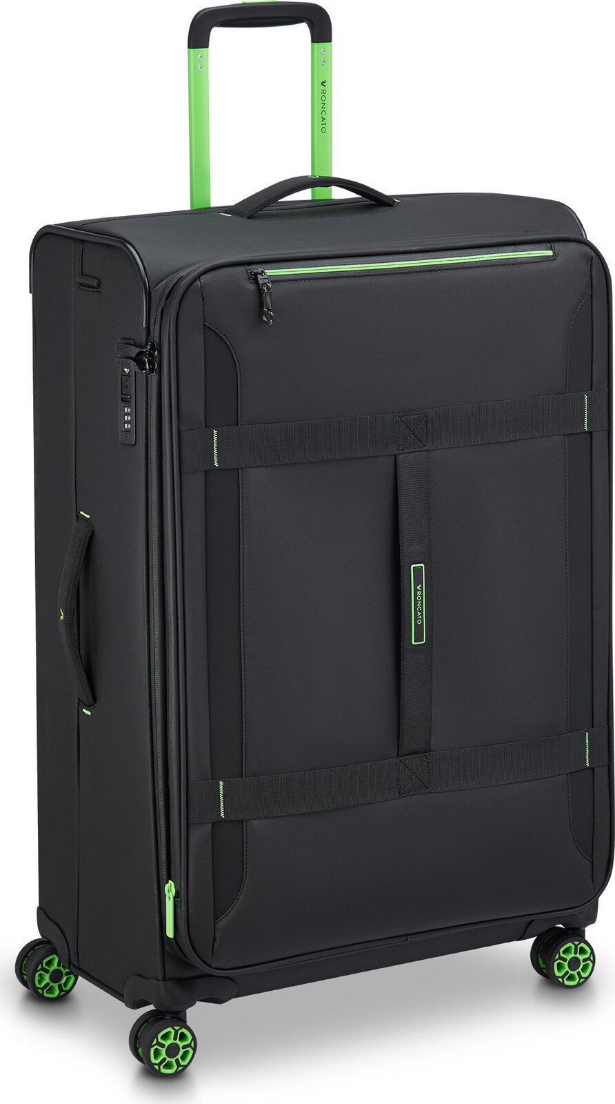 Roncato cestovní kufr NORWAY L černý 78 × 44 × 31 / 36 cm