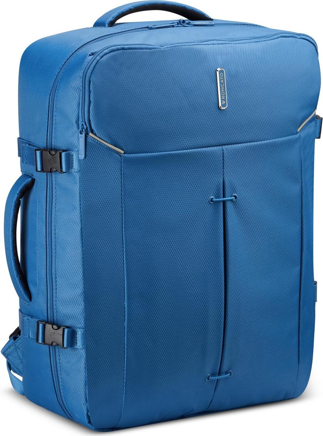 Roncato batoh do kabíny Ryanair IRONIK 2.0 spot modrý 55 × 40 × 20 cm