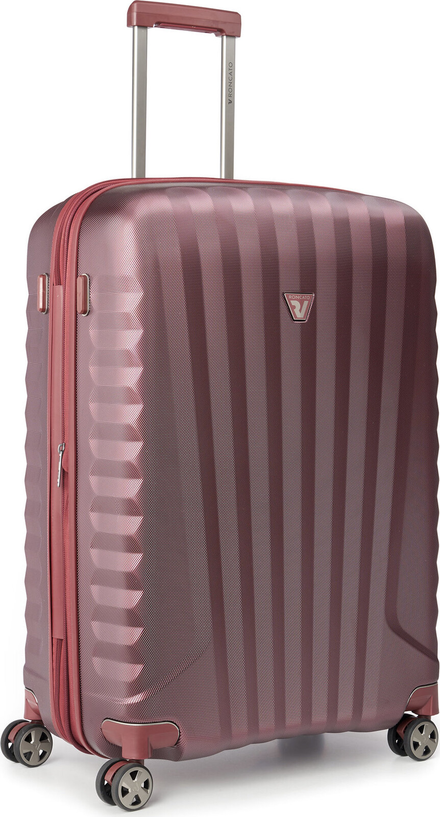 Roncato cestovní kufr Uno Premium 3.0 M 75 × 47 × 27/32 cm vínový