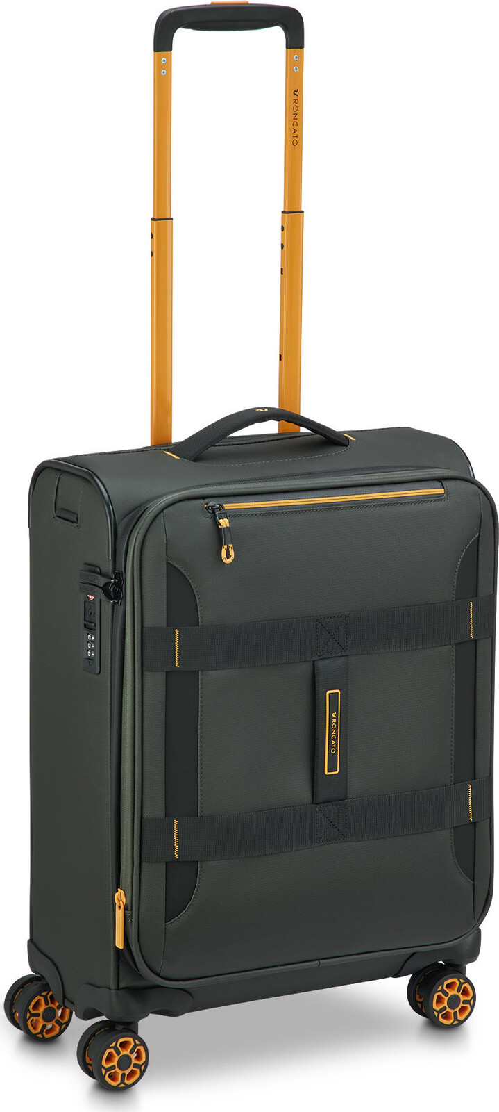 Roncato cestovní kufr NORWAY S zelený 55 × 40 × 20 / 23 cm