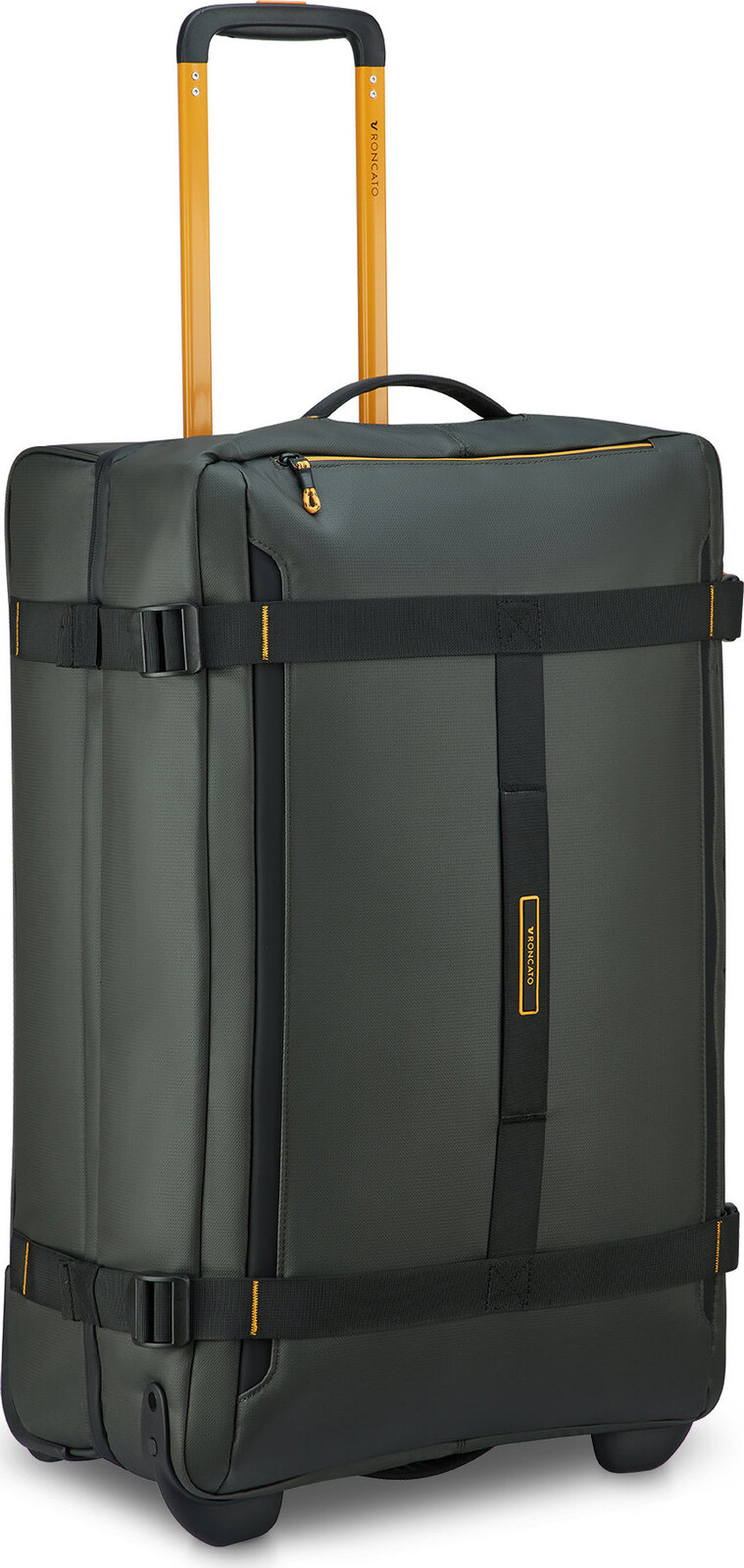 Roncato Norway M na kolečkách, zelená, 68 × 40 × 28 cm