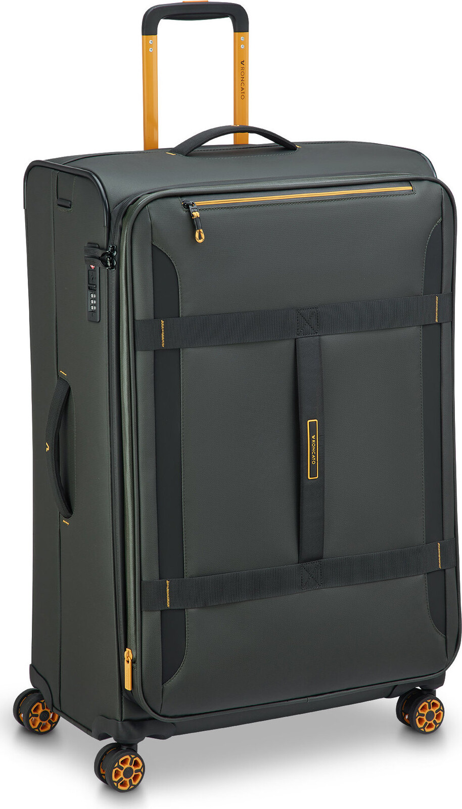 Roncato cestovní kufr NORWAY L zelený 78 × 44 × 31 / 36 cm