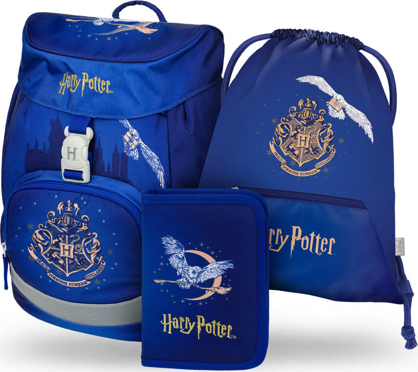 BAAGL SET 3 Airy Bradavice Hedvika: batoh, penál, sáček