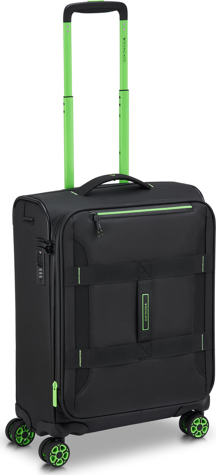 Roncato cestovní kufr NORWAY S černý 55 × 40 × 20 / 23 cm