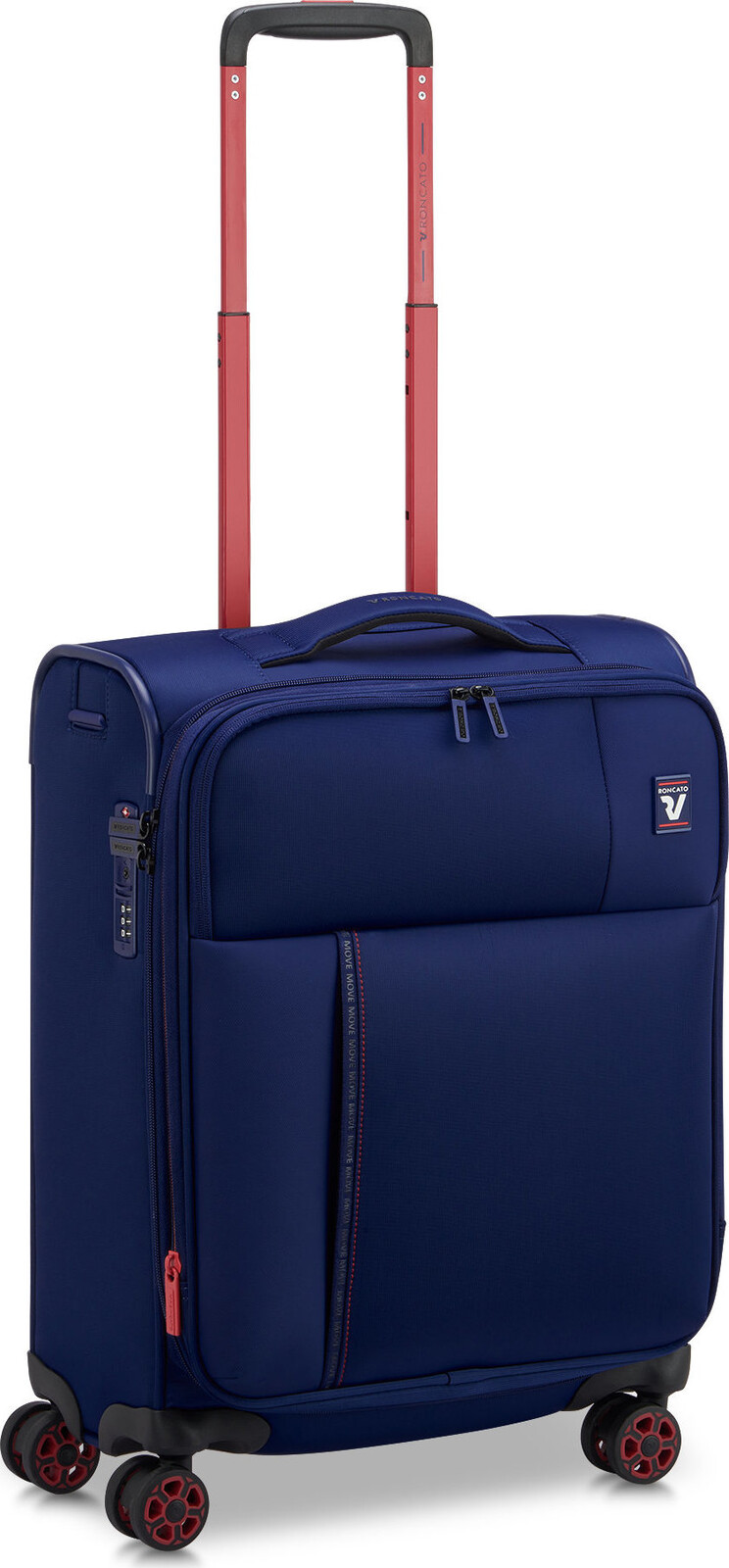 Roncato MOVE S EXP tmavě modrý 55 × 40 × 20/23 cm