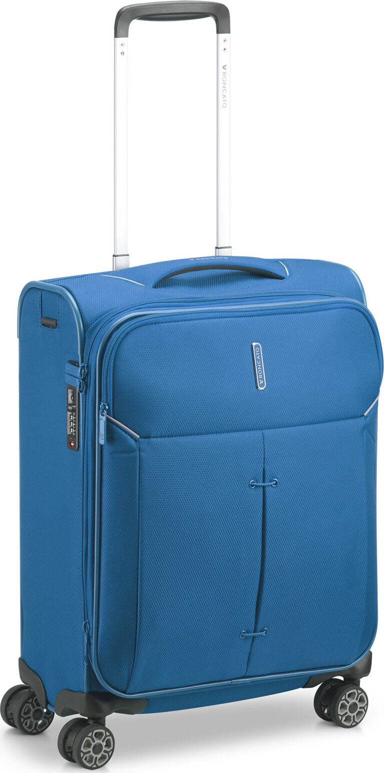 Roncato IRONIK 2.0 S denim 55 × 40 × 20/25 cm