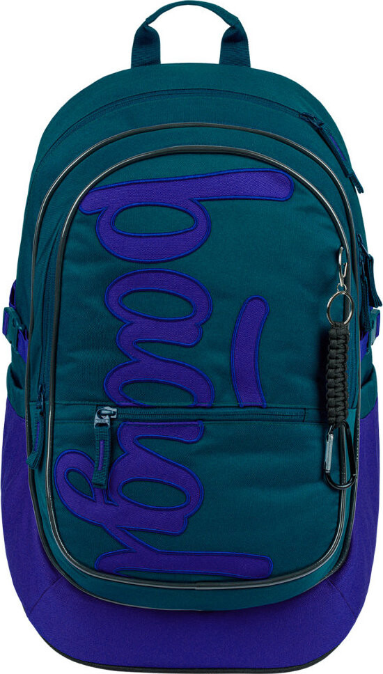 BAAGL Školní batoh Core Logo modrý GRS