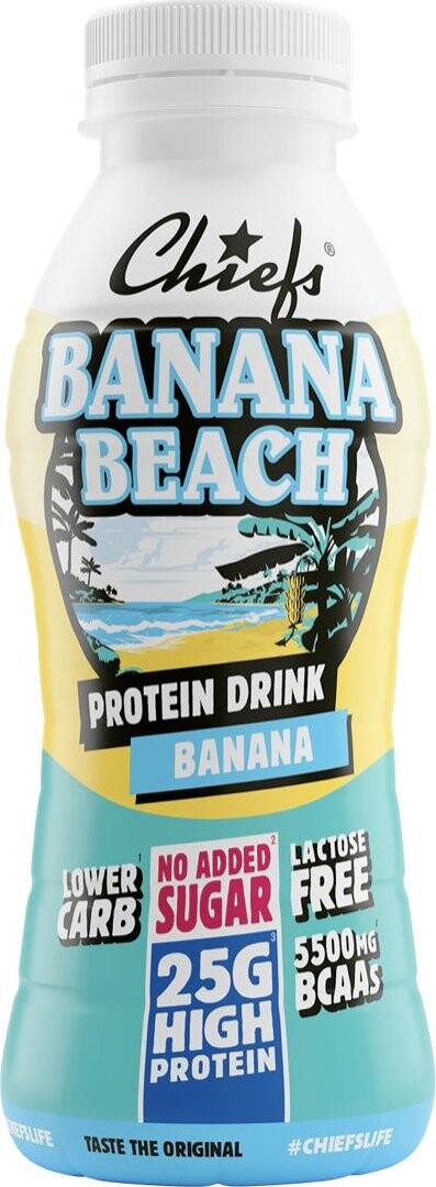 Chiefs Proteinový nápoj 330 ml banana beach