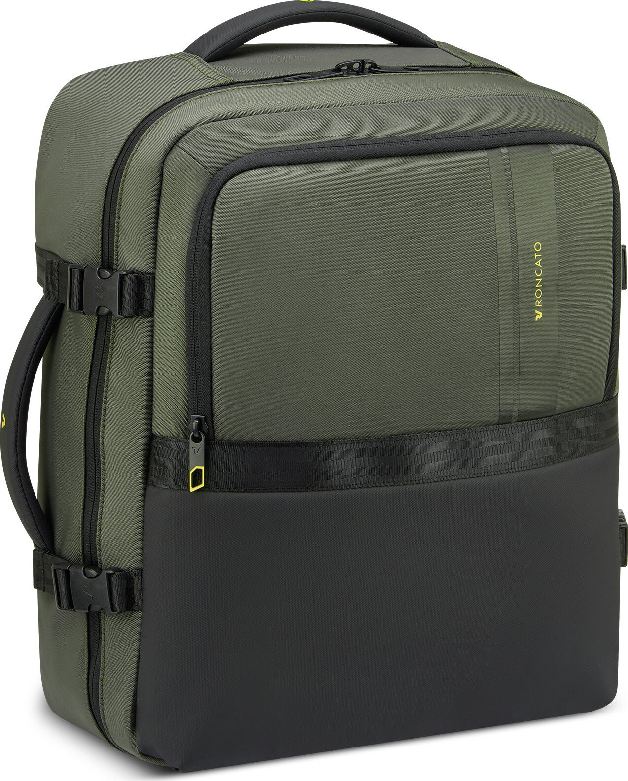 Roncato Metropolitan zelený 45 × 36 × 20 cm