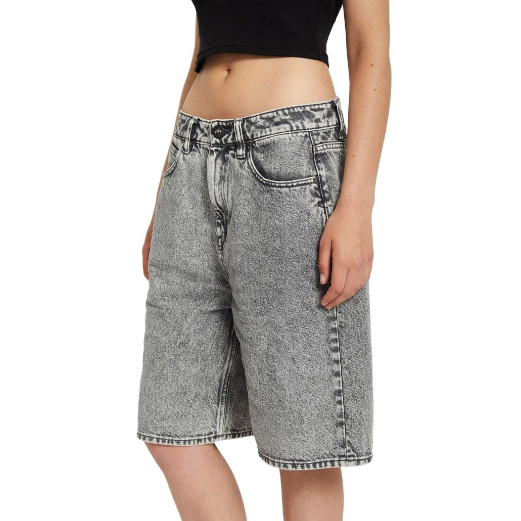 Volcom Wms Beeggy Denim Shorts