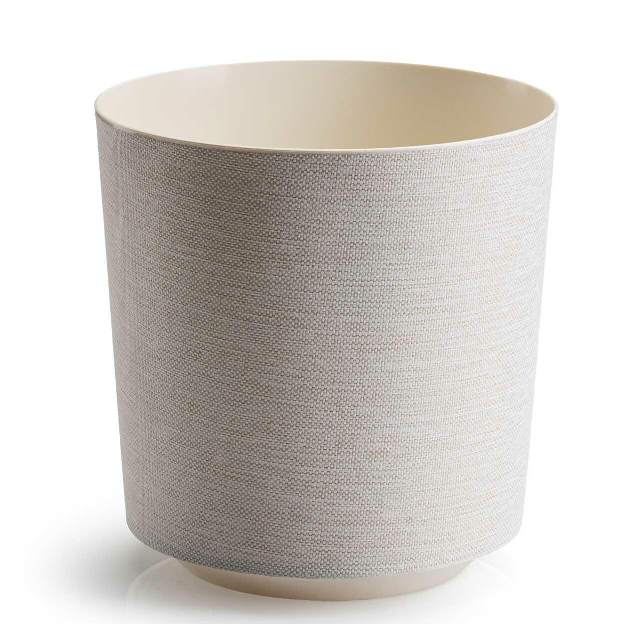 Květináč ALOE Texelle 20,1 cm krémový