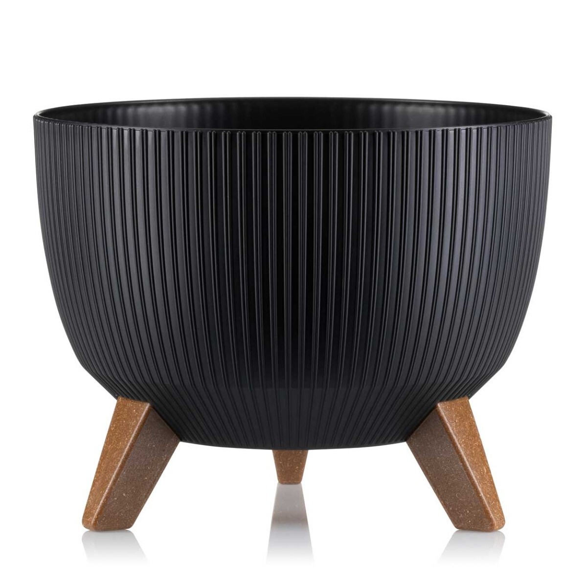 Květináč ROSA LINEA Eco 29,2x18,3 cm černý