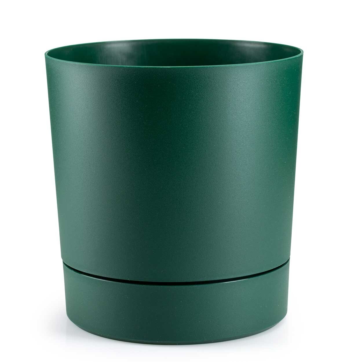 Květináč s podmiskou AZALEA 22,5 cm zelený