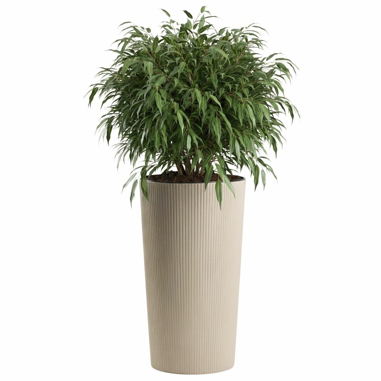 Květináč URBANIKA Coffee 57,1x29,5 cm béžový