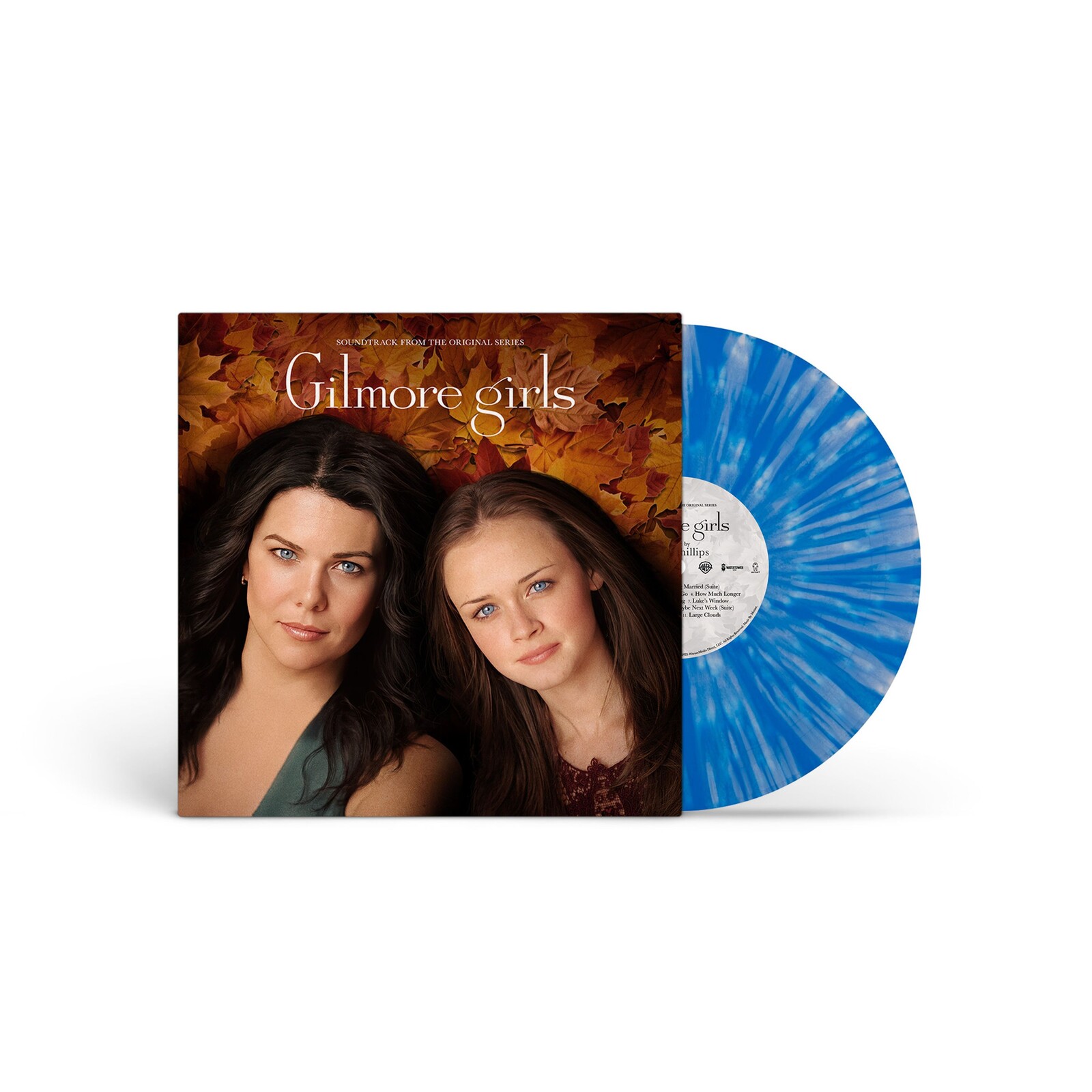PHILLIPS, SAM - GILMORE GIRLS (BLUE AND WHITE SPLATTER LP)