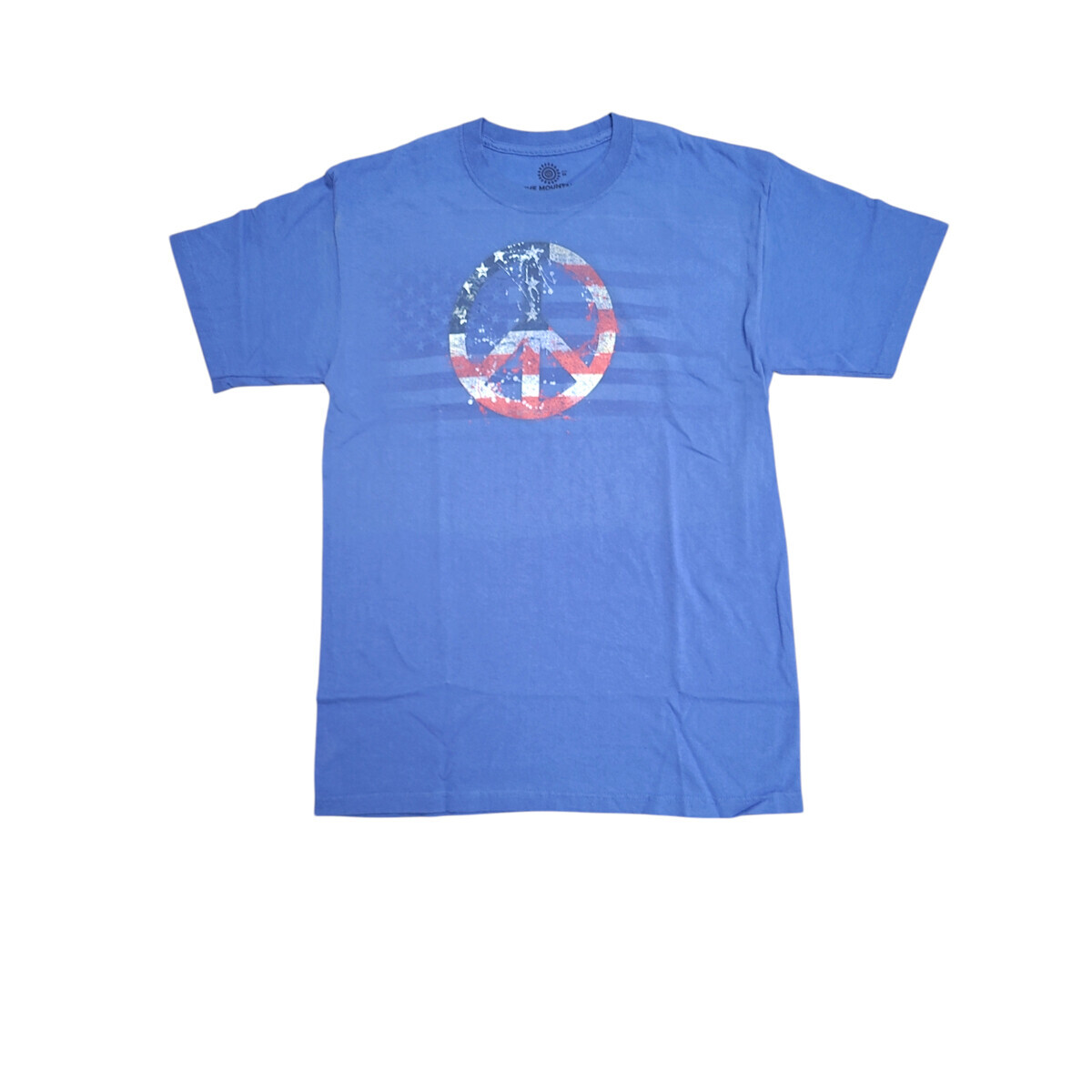 Tričko unisex The Mountain Peace American Paint - modré, 5XL