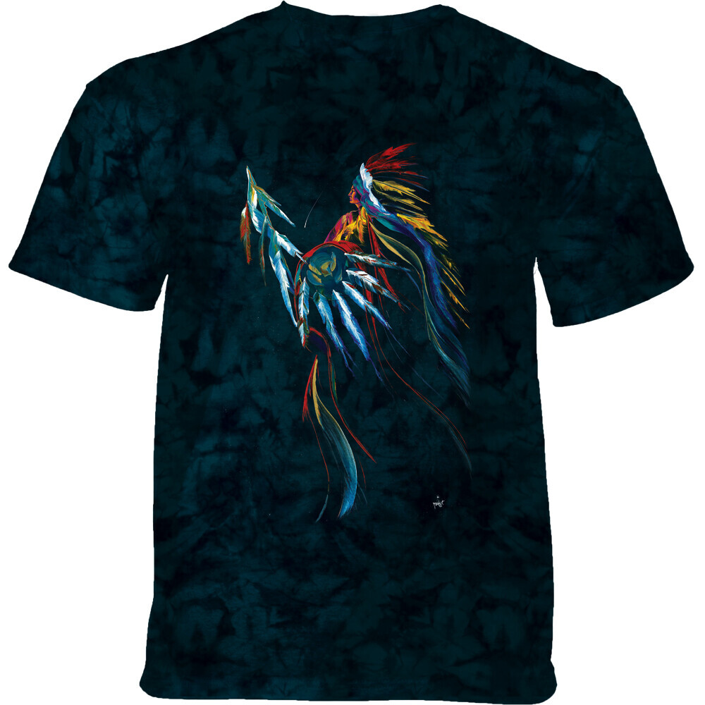 Tričko unisex The Mountain Messenger - tmavo modré, S