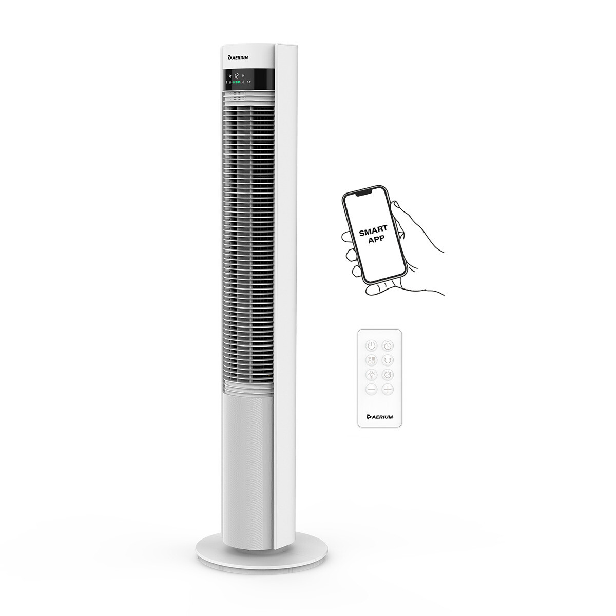 Stĺpový ventilátor AERIUM SilentTower IonWIFI AF500