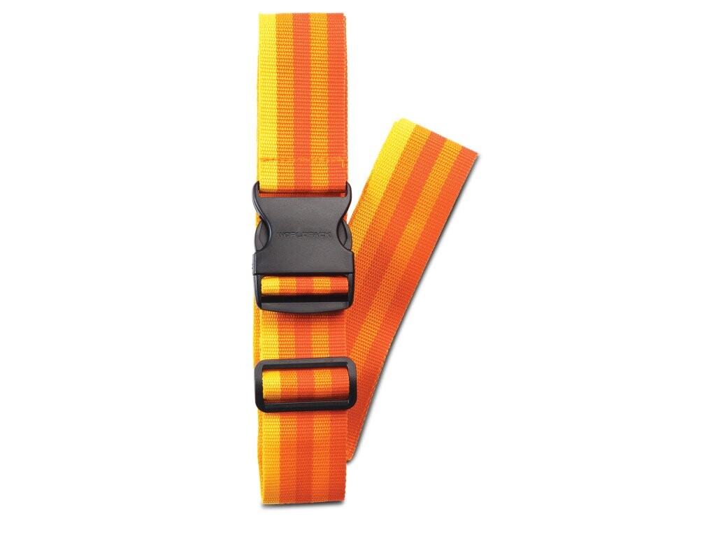 Cestovný popruh na kufor Worldpack - oranžový