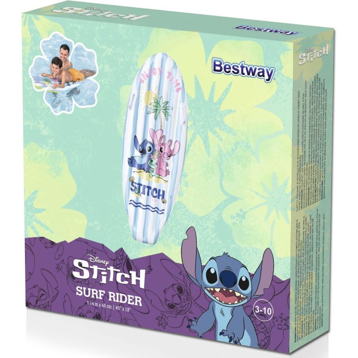 Bestway Nafukovací surf Stitch