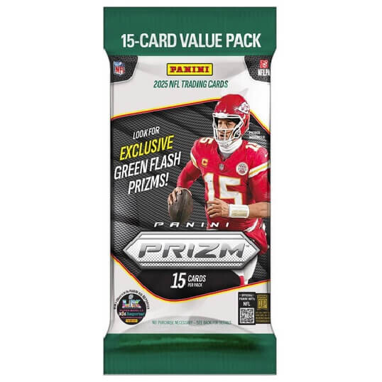 Panini 2025 Panini Prizm Football Fat Pack - karty amerického futbalu
