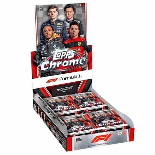 Topps 2022 Topps Formula 1 Chrome Racing Hobby Lite Box