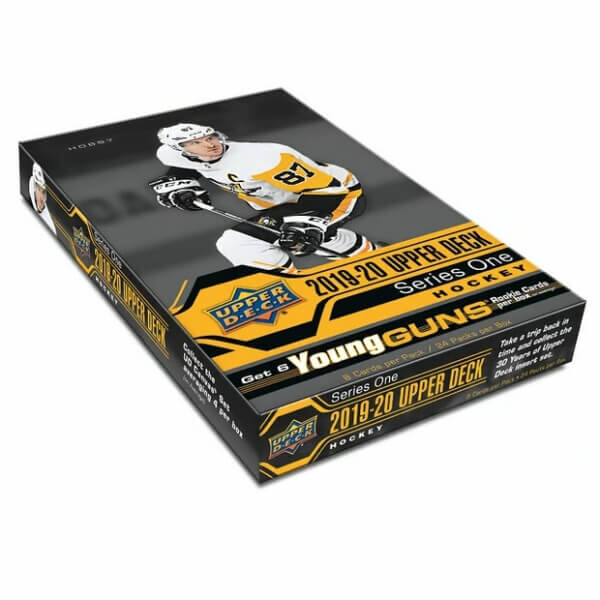 Upper Deck 2019-2020 Upper Deck Series 1 Hockey Hobby Box - hokejové karty