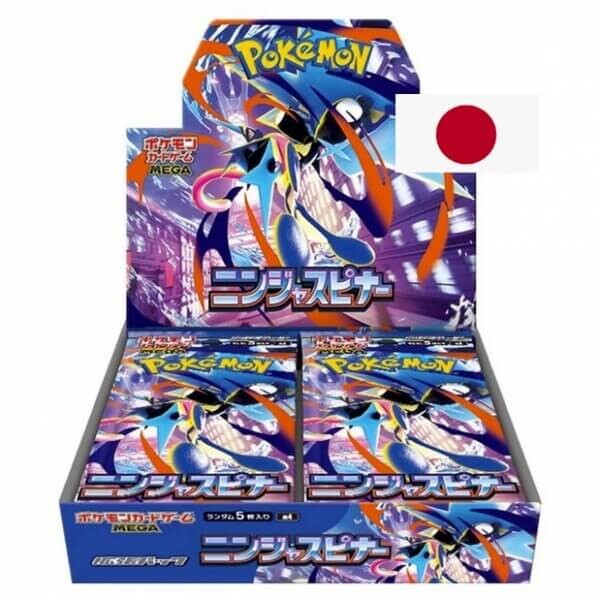 Nintendo Pokémon Ninja Spinner Booster Box - japonsky
