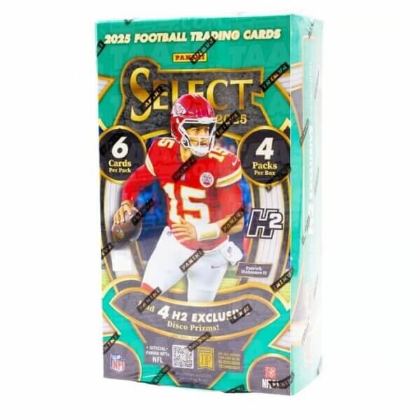 Panini 2025 Panini Select Football Hobby Hybrid H2 Box