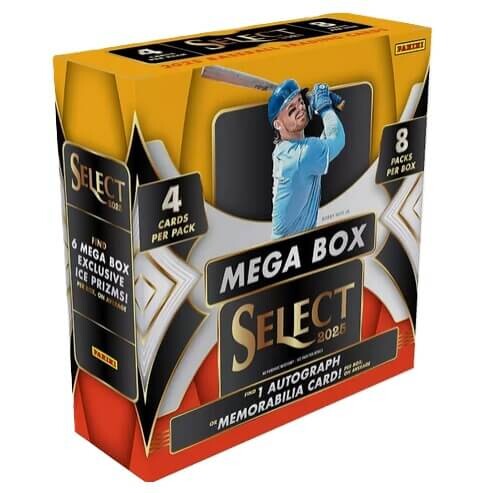 Panini 2025 Panini Select Baseball Mega Box - karty MLB