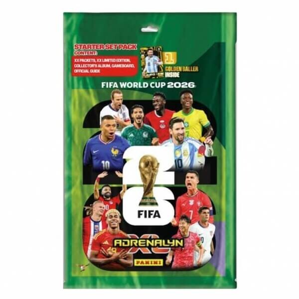 Panini FIFA World Cup 2026 - starter pack - futbalové karty DE