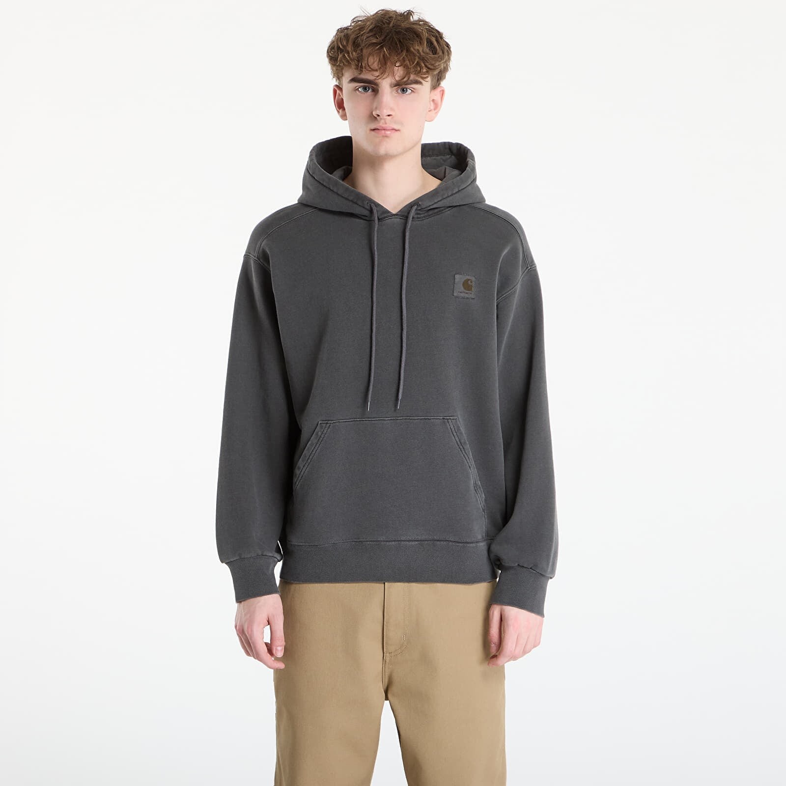 Mikina Carhartt WIP Hooded Nelson Sweat UNISEX Black XS