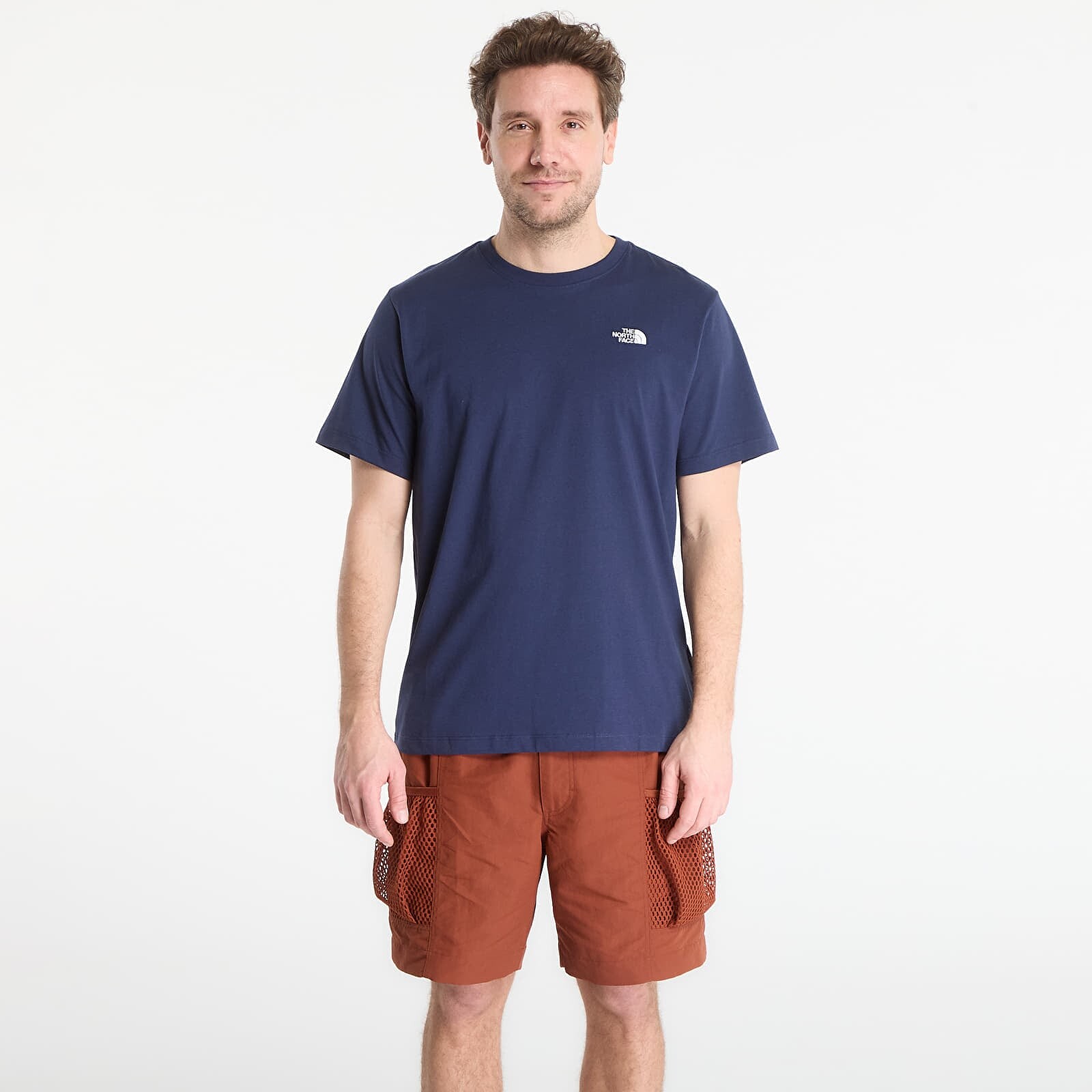 Tričko The North Face Evolution Simple Dome Short Sleeve Tee Summit Navy M