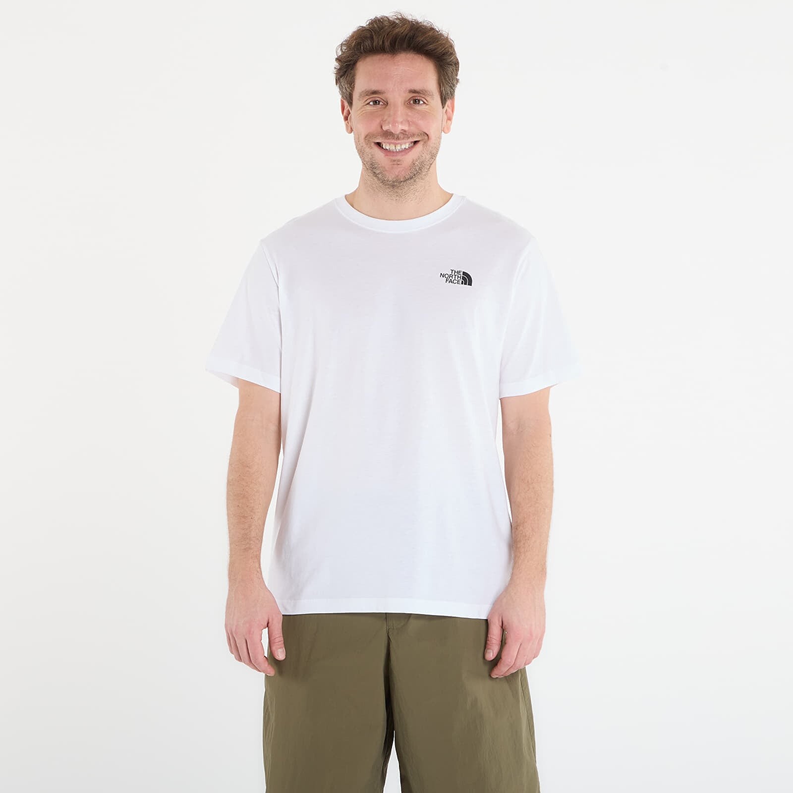Tričko The North Face Box Nse Regular Short Sleeve Tee TNF White XL