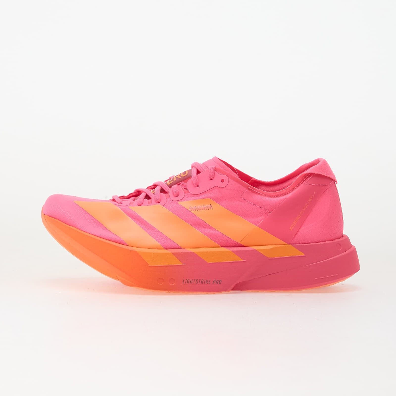 Tenisky adidas Adizero Adios Pro 4 Lucid Pink/ Lucid Orange/ Iron Met. EUR 43 1/3