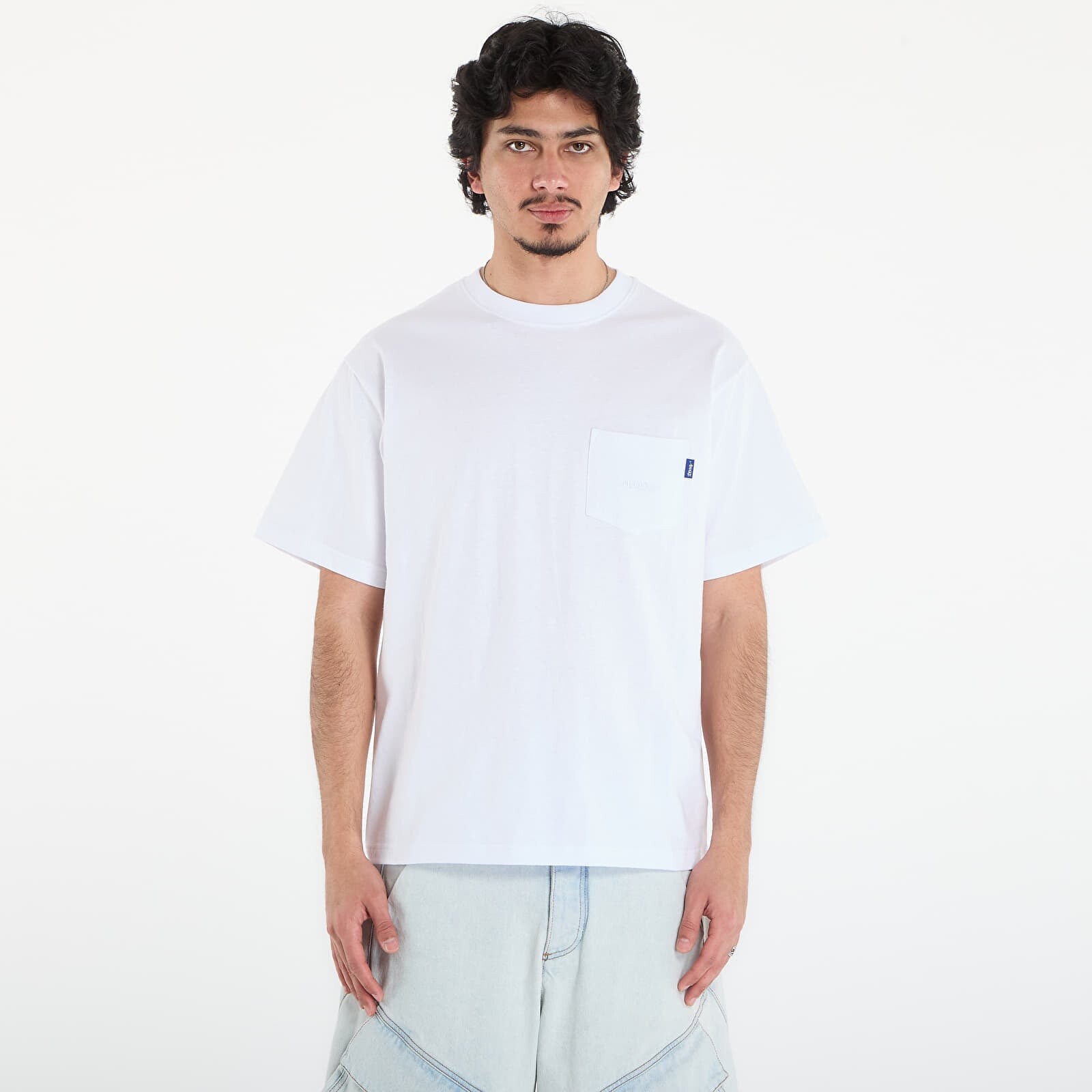 Tričko Awake NY Pocket Tee White XL