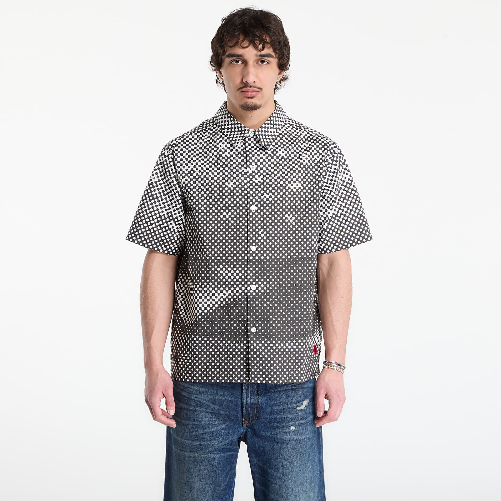 Košeľa Billionaire Boys Club Icecream Burger Ss Shirt Grey XL