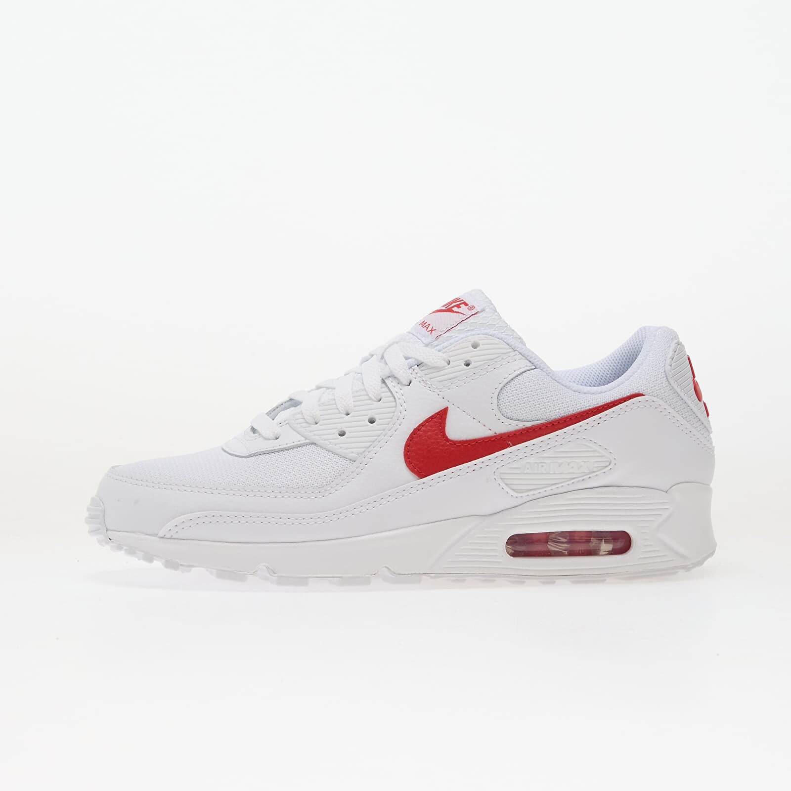 Tenisky Nike Air Max 90 White/ University Red-White EUR 45.5