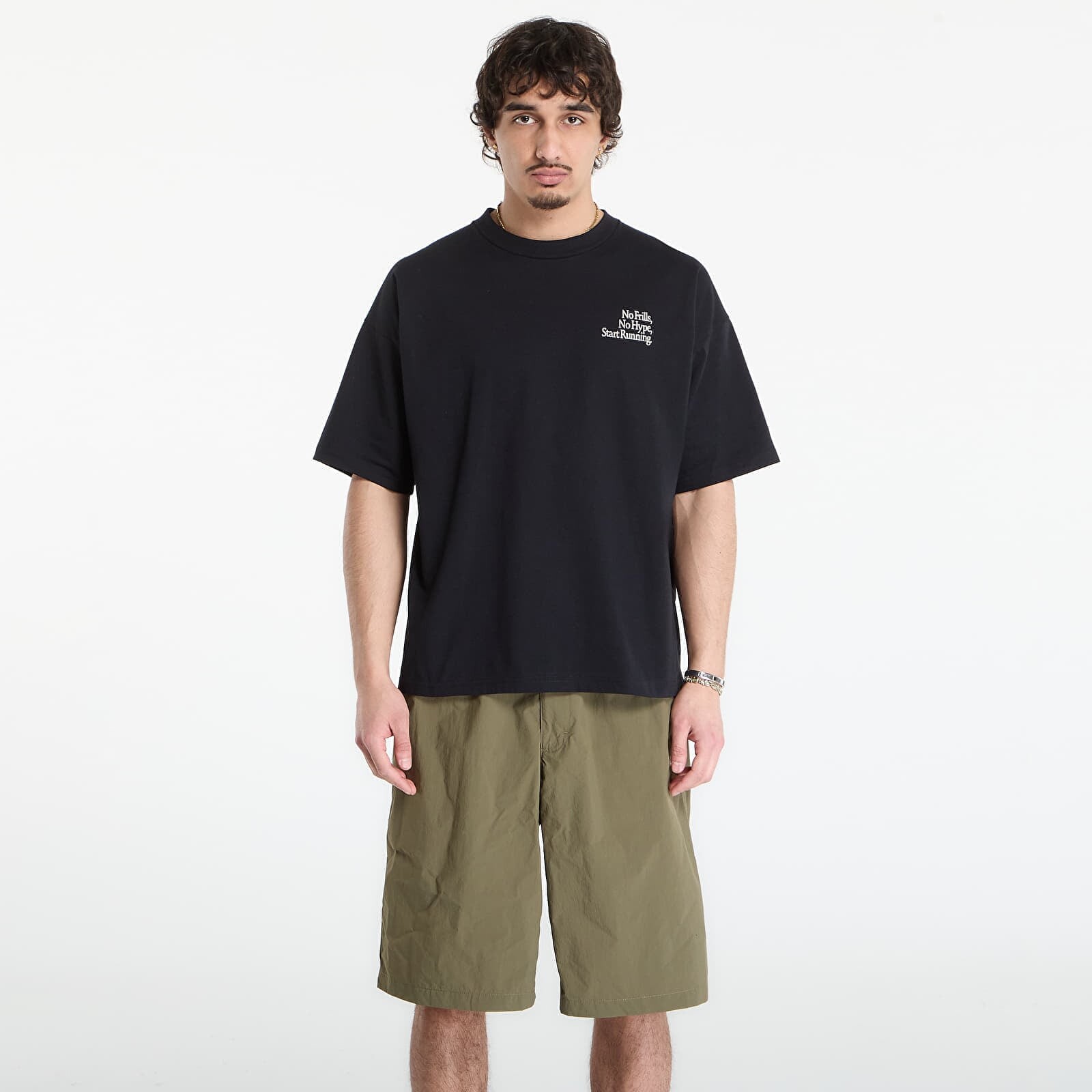 Tričko Asics Runner Message Graphic Relaxed Tee Performance Black M