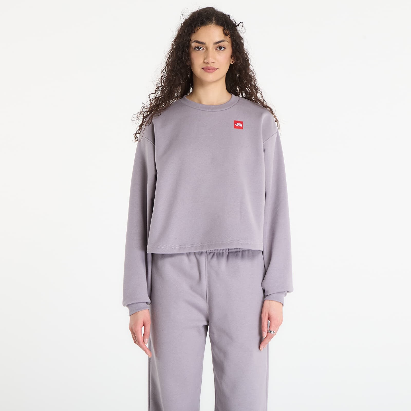 Mikina The North Face Redbox Crew Transcendent Grey S